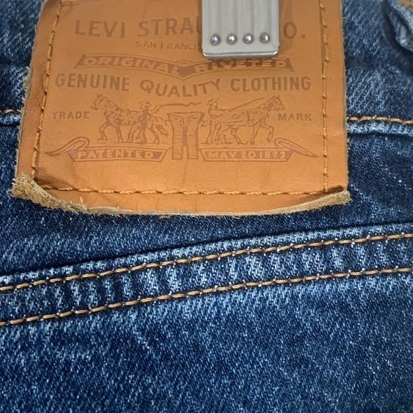 Levis Big E Wedgie Straight Leg Jeans Size 25 - Picture 8 of 9